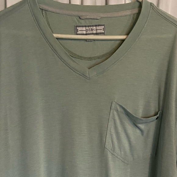 Pd&c Mens Sz-2X lightweight short sleeve right pocket t-shirt-In Used Condition - Picture 5 of 7